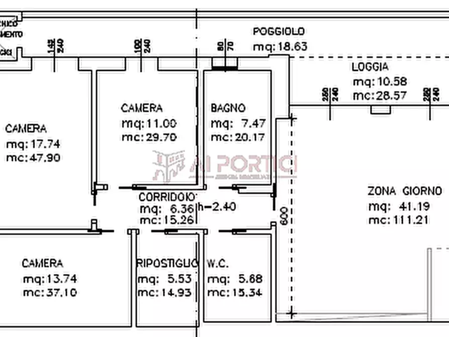 Immagine 24 di Appartamento in vendita  in Via Veneto a Camponogara