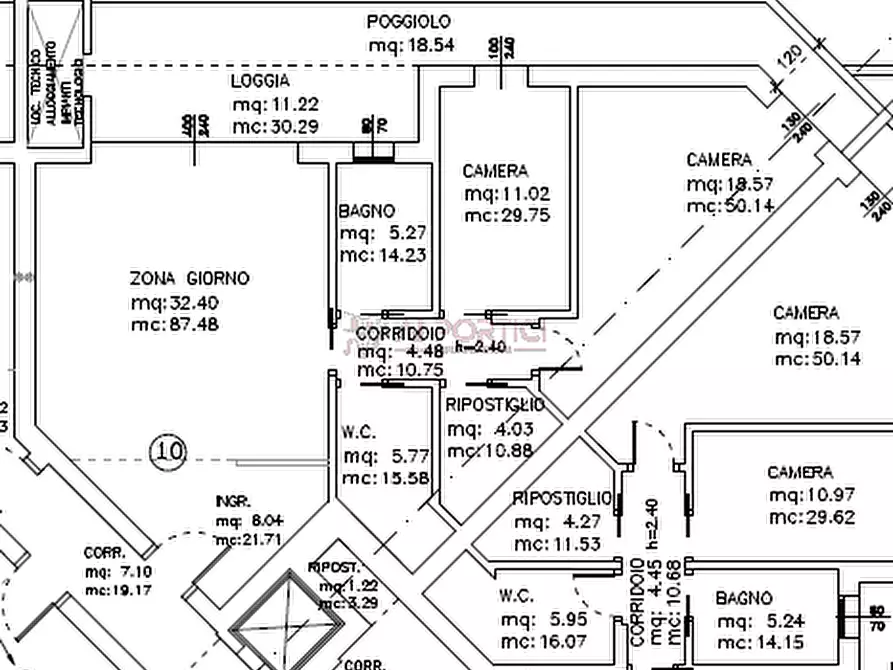 Immagine 25 di Appartamento in vendita  in Via Veneto a Camponogara