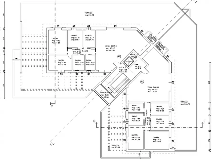 Immagine 24 di Attico in vendita  in Via Veneto a Camponogara