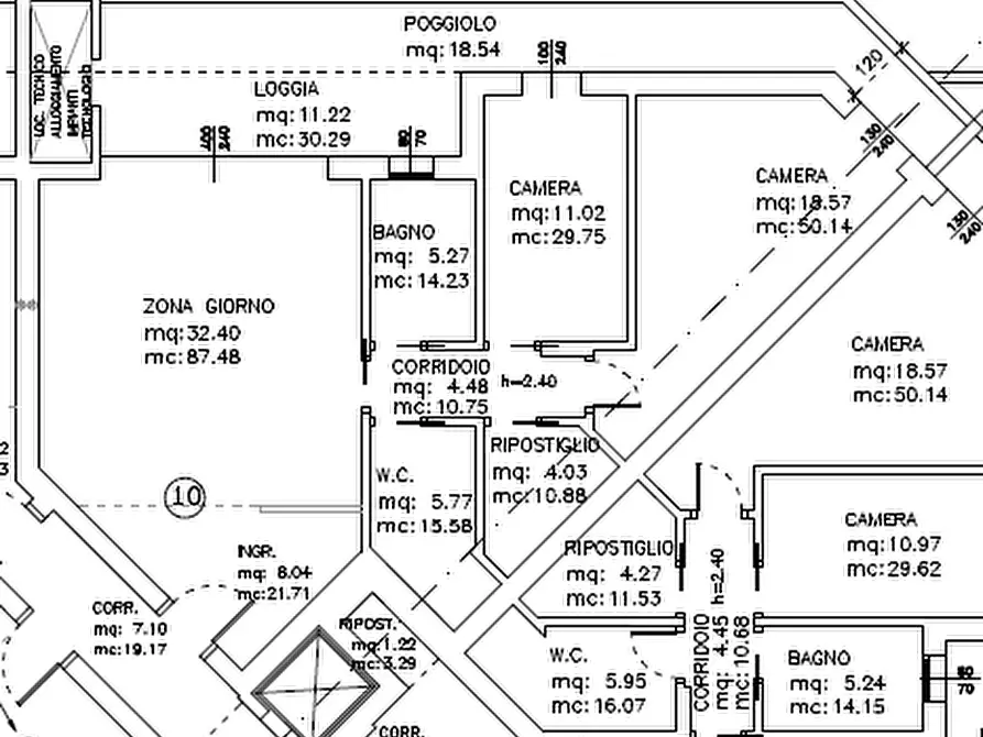 Immagine 24 di Appartamento in vendita  a Camponogara