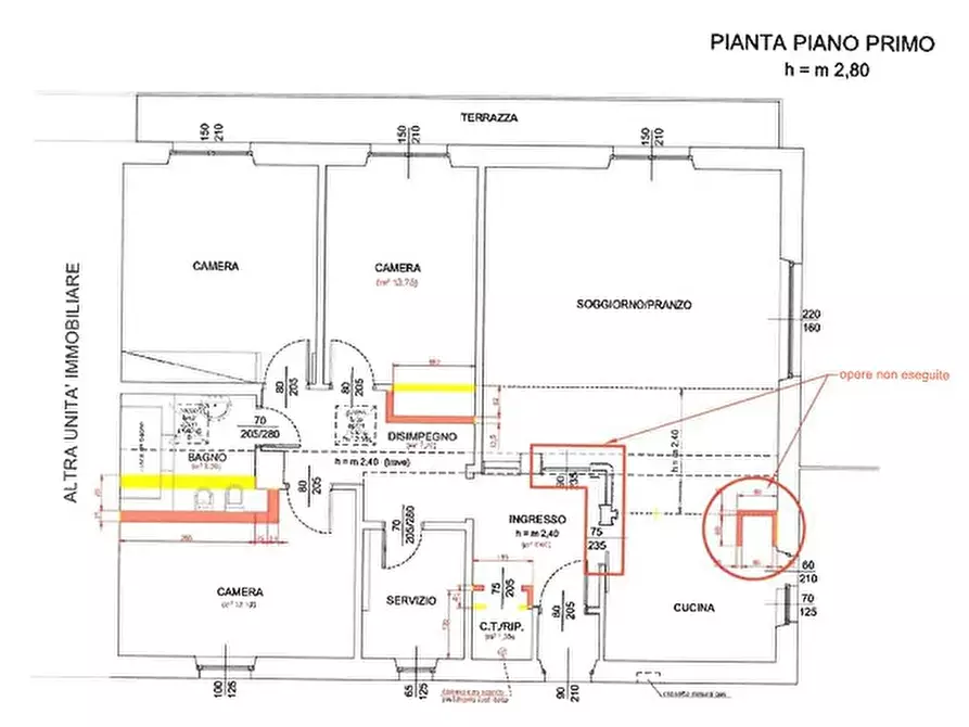 Immagine 7 di Appartamento in vendita  in Via Lungardo, 32 a Belluno