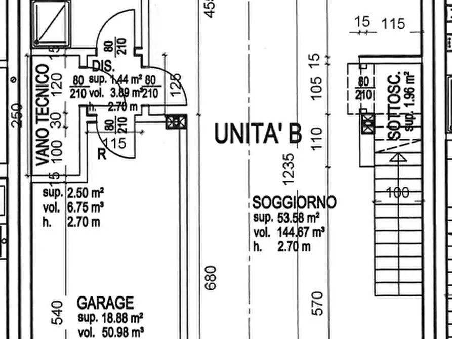 Immagine 3 di Casa trifamiliare in vendita  in Via Camillo Cavour a Ponte San Nicolò