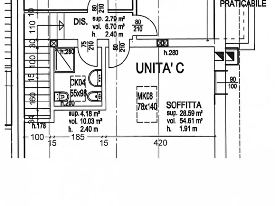 Immagine 5 di Casa trifamiliare in vendita  in Via Camillo Cavour a Ponte San Nicolò