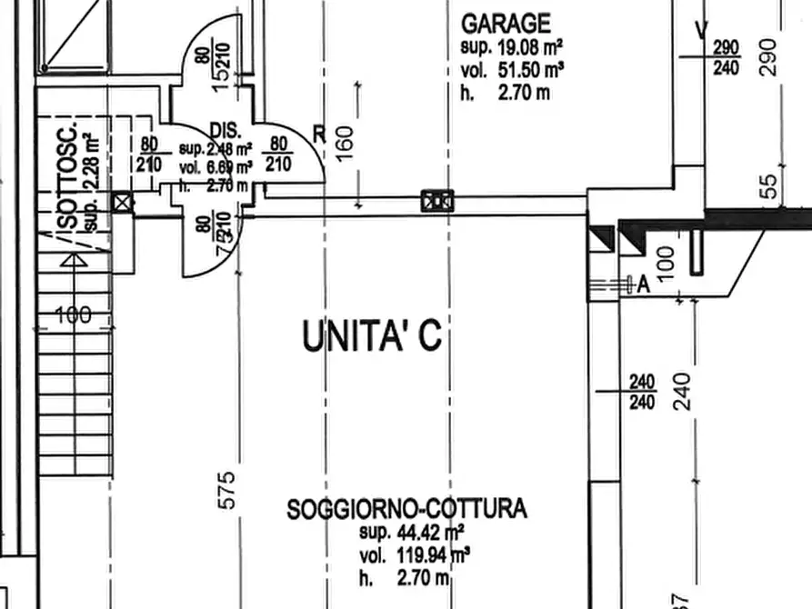 Immagine 23 di Casa trifamiliare in vendita  in Via Camillo Cavour a Ponte San Nicolò