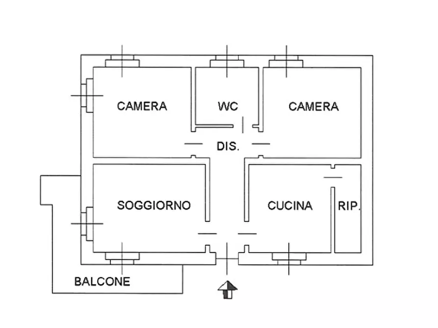 Immagine 27 di Appartamento in vendita  a Albese Con Cassano