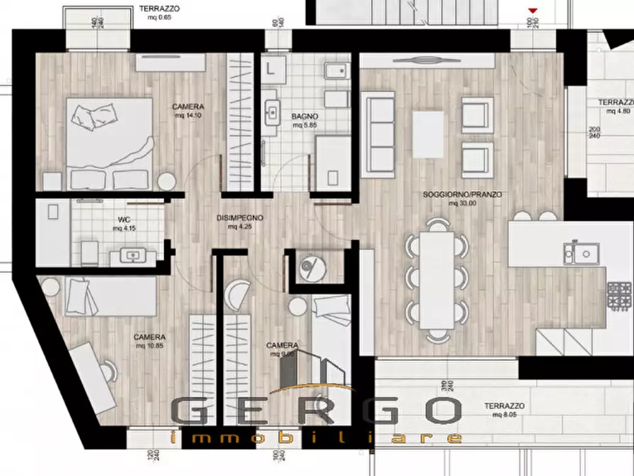 Immagine 24 di Appartamento in vendita  in Via del Donatore a Monastier Di Treviso