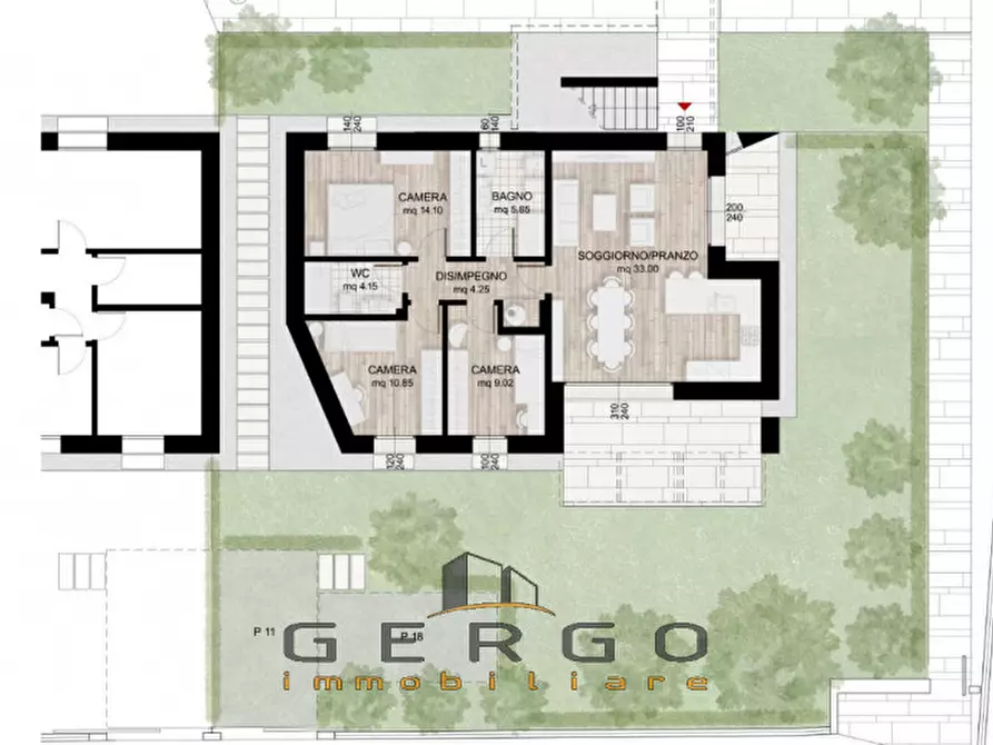 Immagine 24 di Appartamento in vendita  in Via del Donatore a Monastier Di Treviso