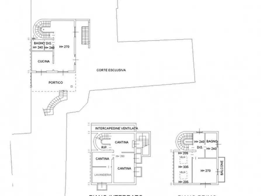 Immagine 30 di Villetta a schiera in vendita  in Via per Magognino 31/b a Belgirate