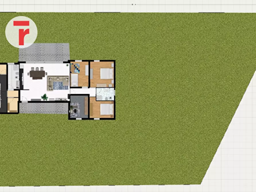 Immagine 2 di Casa bifamiliare in vendita  in Via Carducci a Vigodarzere