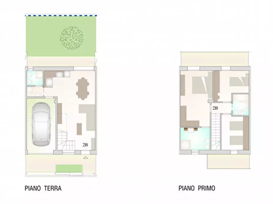Immagine 5 di Villetta a schiera in vendita  a Cesena