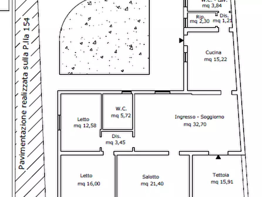 Immagine 14 di Appartamento in vendita  in via Lenzi 33 a Erice