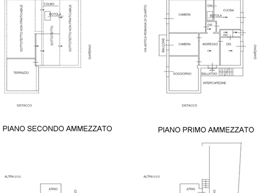 Immagine 2 di Attico in vendita  in via Romana di Quarto a Genova