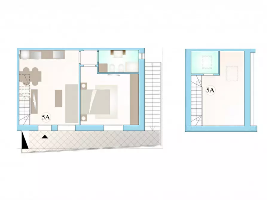 Immagine 5 di Appartamento in vendita  in Via Ravennate a Cesena