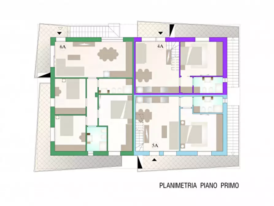 Immagine 5 di Appartamento in vendita  in Via Ravennate a Cesena
