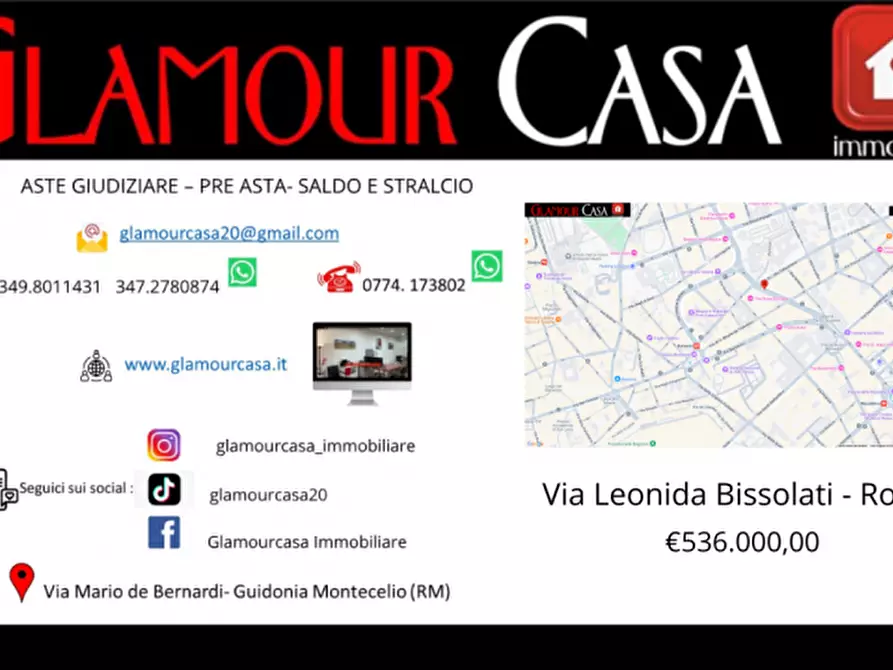 Immagine 1 di Negozio in vendita  in Via Leonida Bissolati a Roma