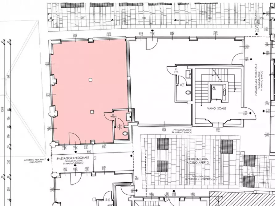 Immagine 10 di Negozio in affitto  in Piazza Giorgione a Castelfranco Veneto