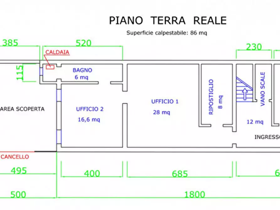 Immagine 11 di Ufficio in vendita  in Via Cesare Battisti a Mirandola