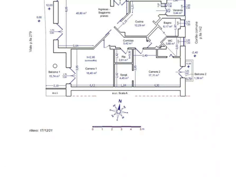 Immagine 8 di Appartamento in vendita  in Via Aniello Falcone, 290/A sc b int22 P4 - 80127 Napoli (NA) a Napoli