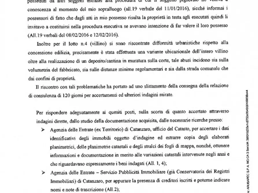 Immagine 2 di Villa in vendita  in Contrada Bonomilo 10 - 88041 Decollatura (CZ) a Decollatura