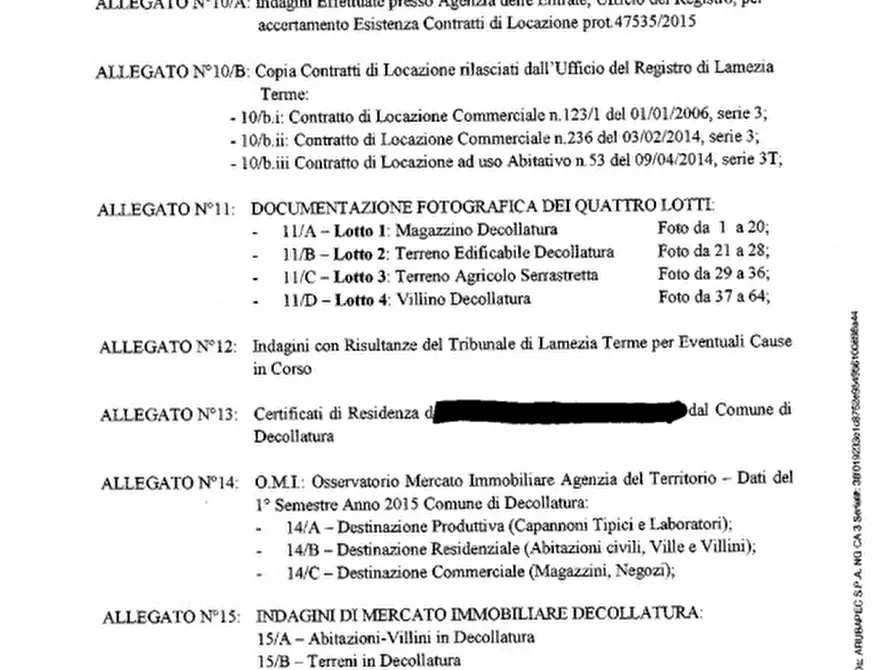 Immagine 15 di Villa in vendita  in Contrada Bonomilo 10 - 88041 Decollatura (CZ) a Decollatura