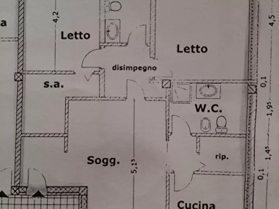 Immagine 19 di Appartamento in vendita  in Via Da Bormida a Matino