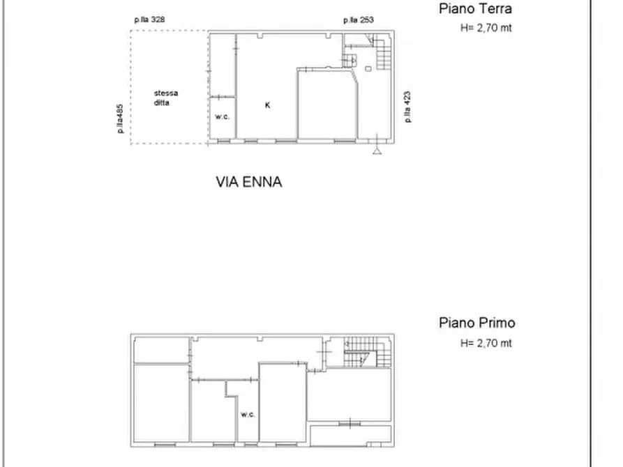 Immagine 11 di Appartamento in vendita  in via enna 14-16 - 96019 Rosolini (SR) a Rosolini