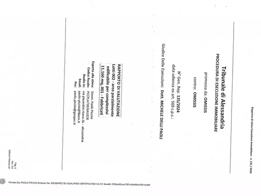 Immagine 1 di Palazzo in vendita  in Via Cassarogna, 163/165, 15011 Acqui Terme AL, Italia a Acqui Terme