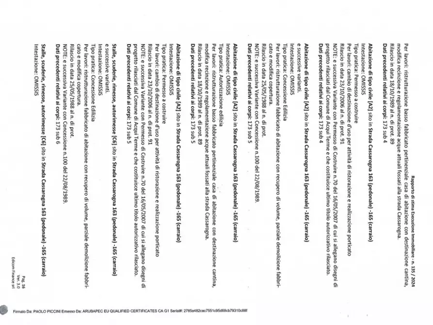 Immagine 8 di Palazzo in vendita  in Via Cassarogna, 163/165, 15011 Acqui Terme AL, Italia a Acqui Terme