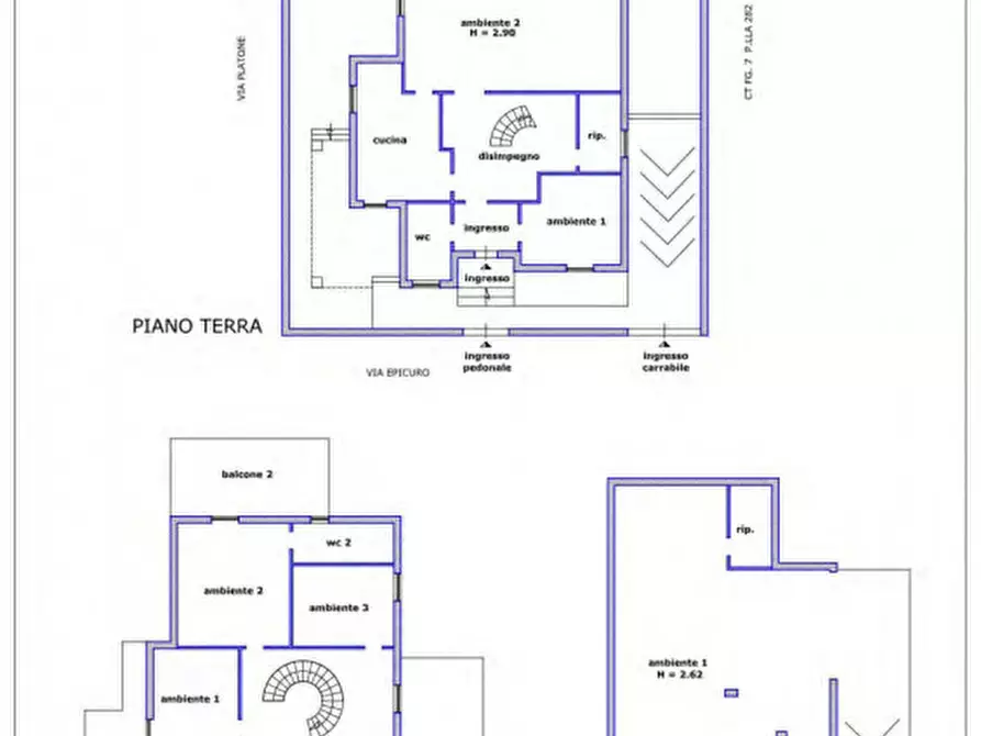 Immagine 12 di Villa in vendita  in Via Platone n 4 - 80100 Villa di Briano (CE) a Villa Di Briano