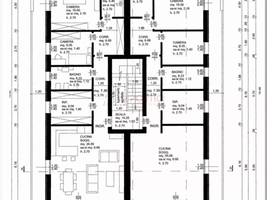 Immagine 26 di Appartamento in vendita  in Via Quattro Novembre a Campagna Lupia