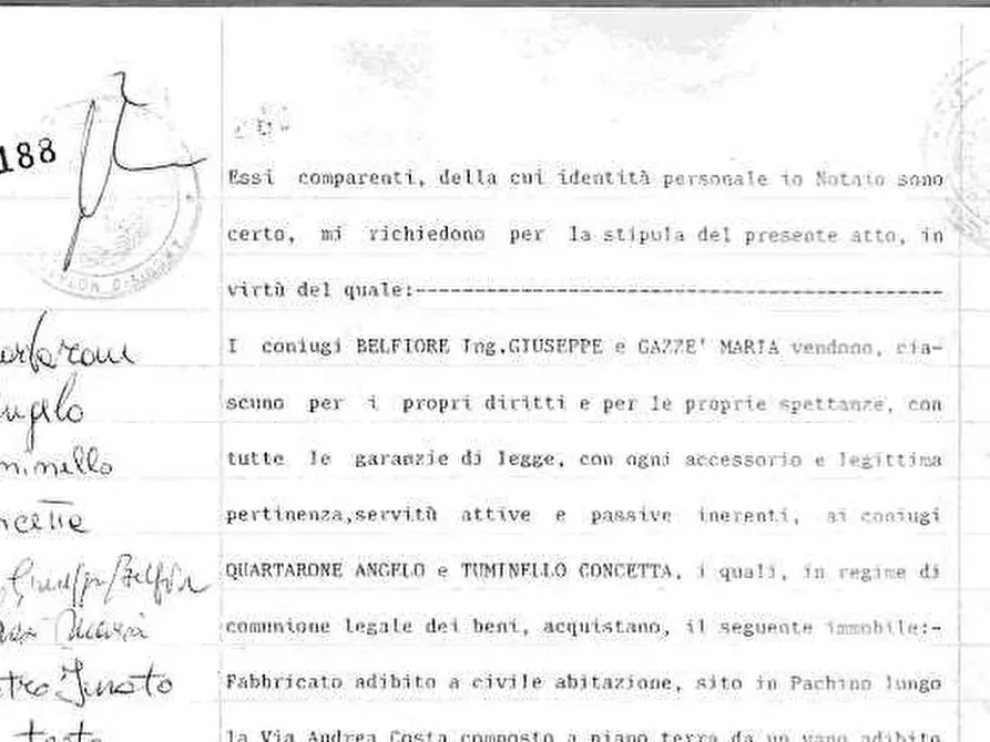 Immagine 4 di Appartamento in vendita  in Via Andrea Costa nn 9-11 - 96018 Pachino (SR) a Pachino