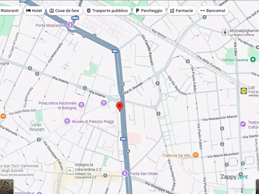 Immagine 39 di Camera in affitto  in Via San Giacomo a Bologna