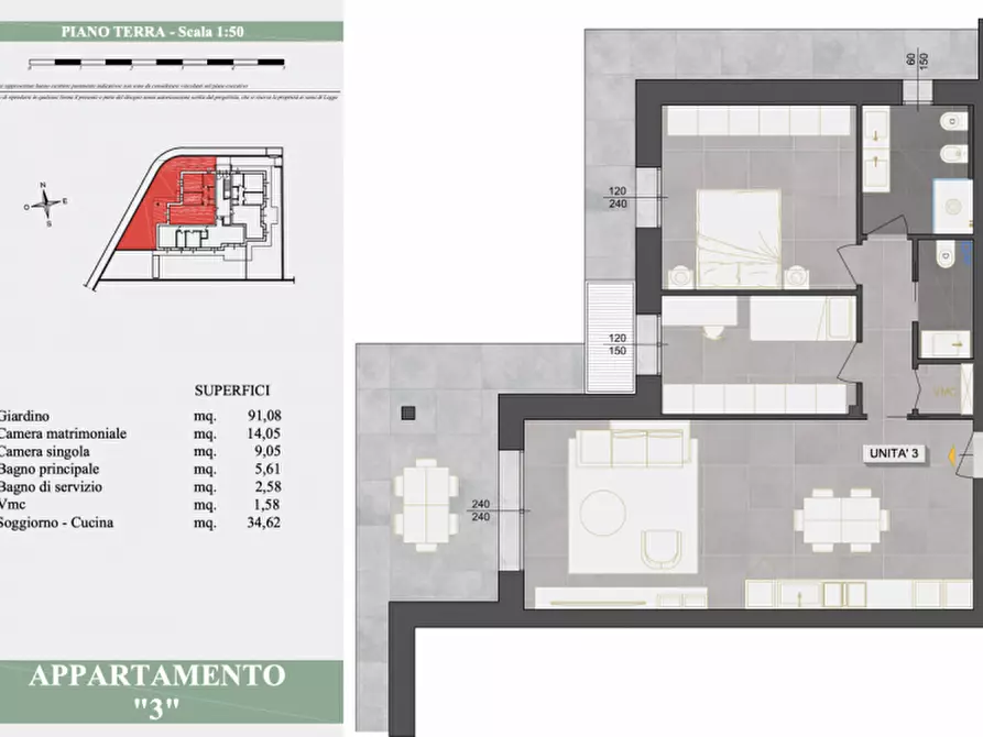 Immagine 2 di Appartamento in vendita  in Colà di Lazise via San Giorgio a Lazise