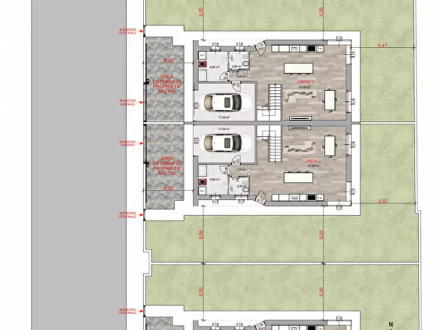 Immagine 20 di Casa bifamiliare in vendita  in Via San Pio X a Ponte San Nicolò