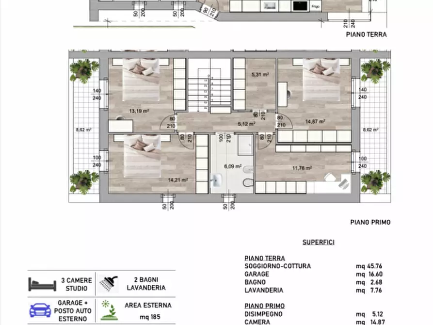 Immagine 45 di Casa bifamiliare in vendita  in Via Rita Levi Montalcini a Ponte San Nicolò