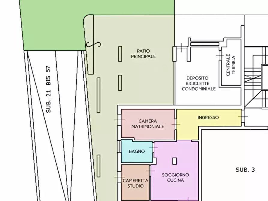 Immagine 28 di Appartamento in vendita  in Via Giuseppe Cesare Abba - Giuseppe-Cesare-Abba-Straße a Bolzano