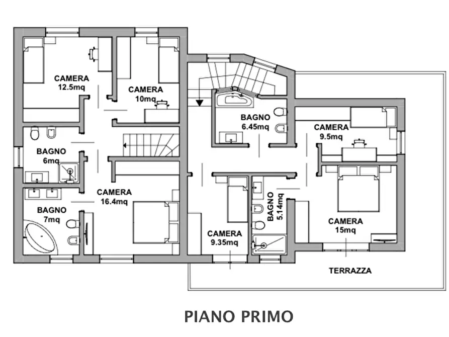 Immagine 9 di Casa bifamiliare in vendita  in Via Zara 12 a Torri Di Quartesolo