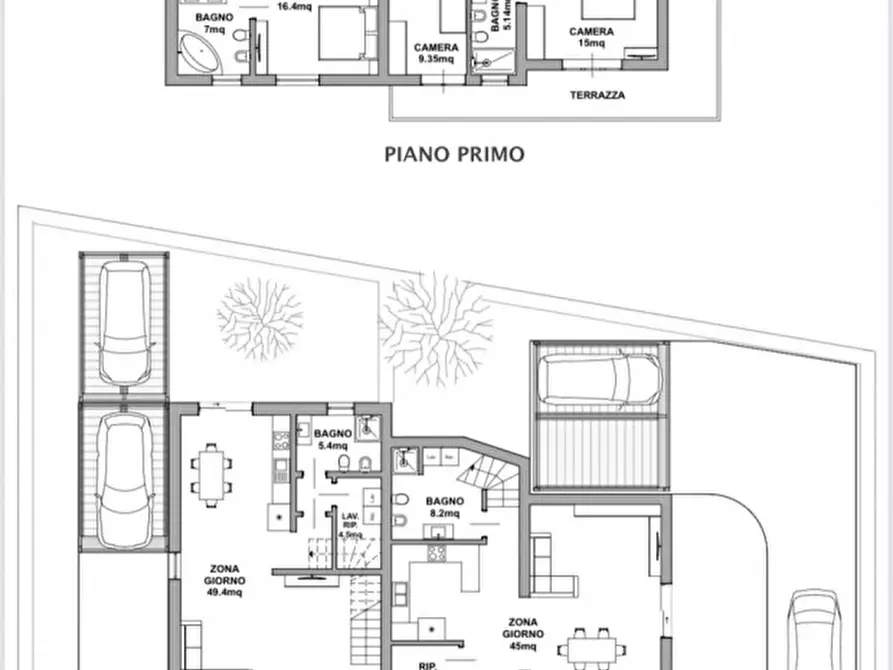 Immagine 11 di Casa bifamiliare in vendita  in Via Zara 12 a Torri Di Quartesolo