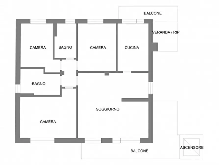 Immagine 14 di Appartamento in vendita  in Via Telvana 13 a Civezzano