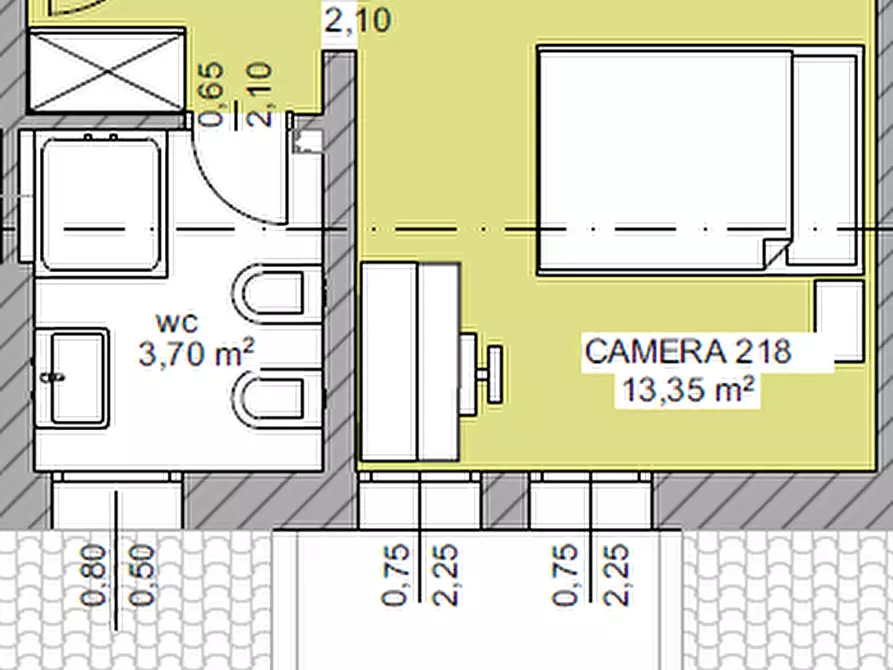 Immagine 30 di Camera in affitto  a Padova