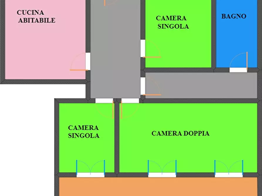 Immagine 8 di Appartamento in affitto  in cassinino a Pavia