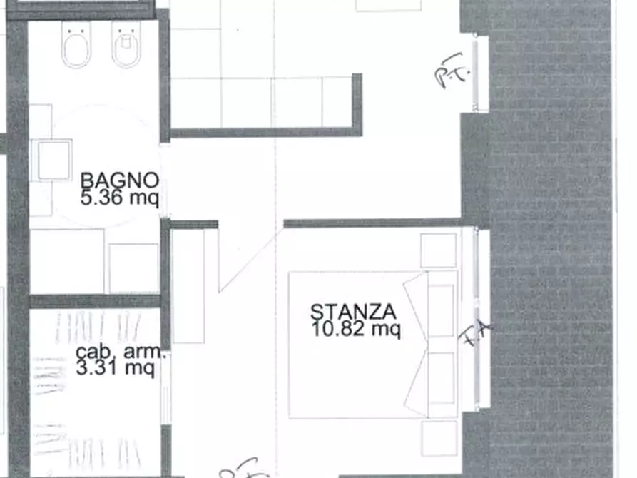 Immagine 8 di Appartamento in vendita  in Via Trento a Mezzolombardo