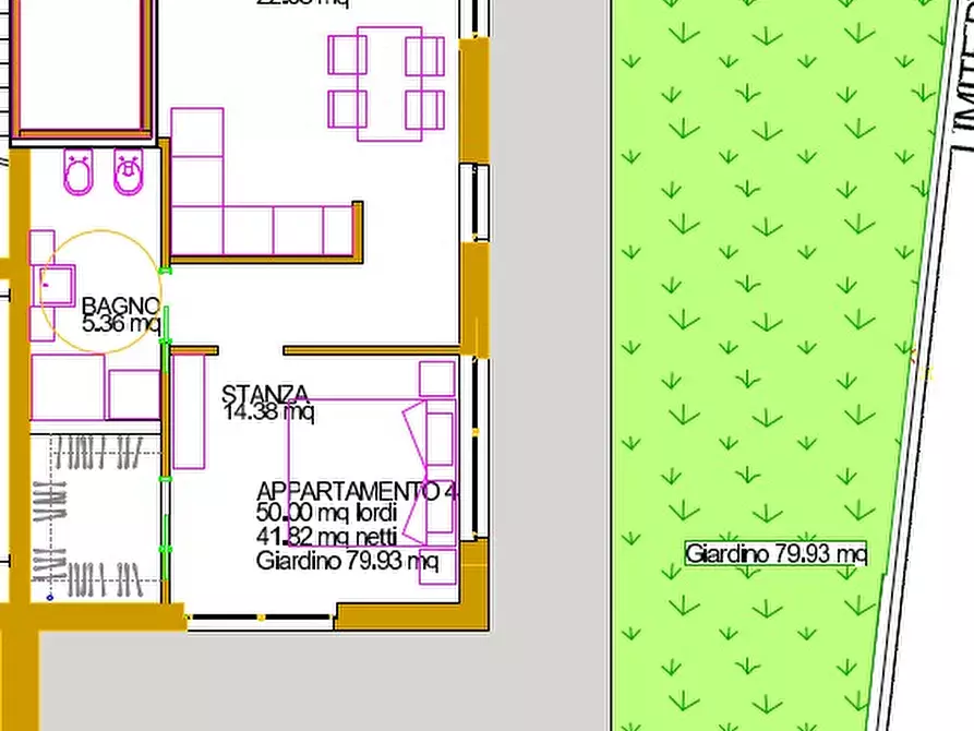 Immagine 3 di Appartamento in vendita  in Via Trento a Mezzolombardo
