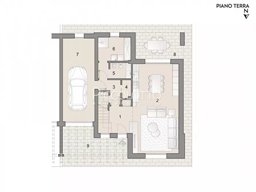 Immagine 32 di Casa bifamiliare in affitto  in via Pasubio a Cavaso Del Tomba