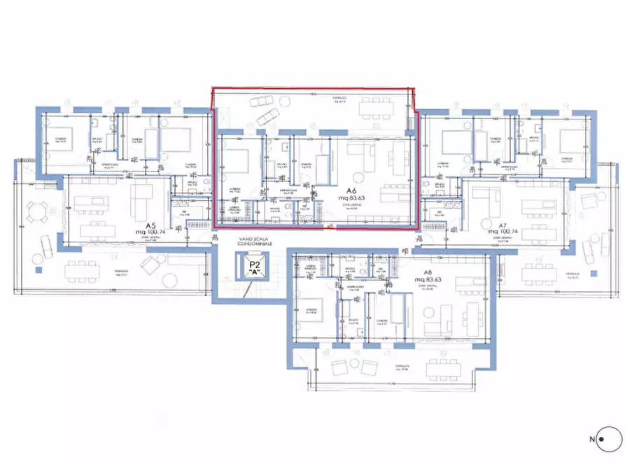 Immagine 8 di Appartamento in vendita  in Via Neroniana a Montegrotto Terme