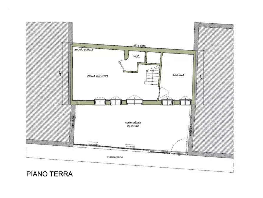 Immagine 18 di Palazzo in vendita  in Contrà dei Torretti Vicenza a Vicenza