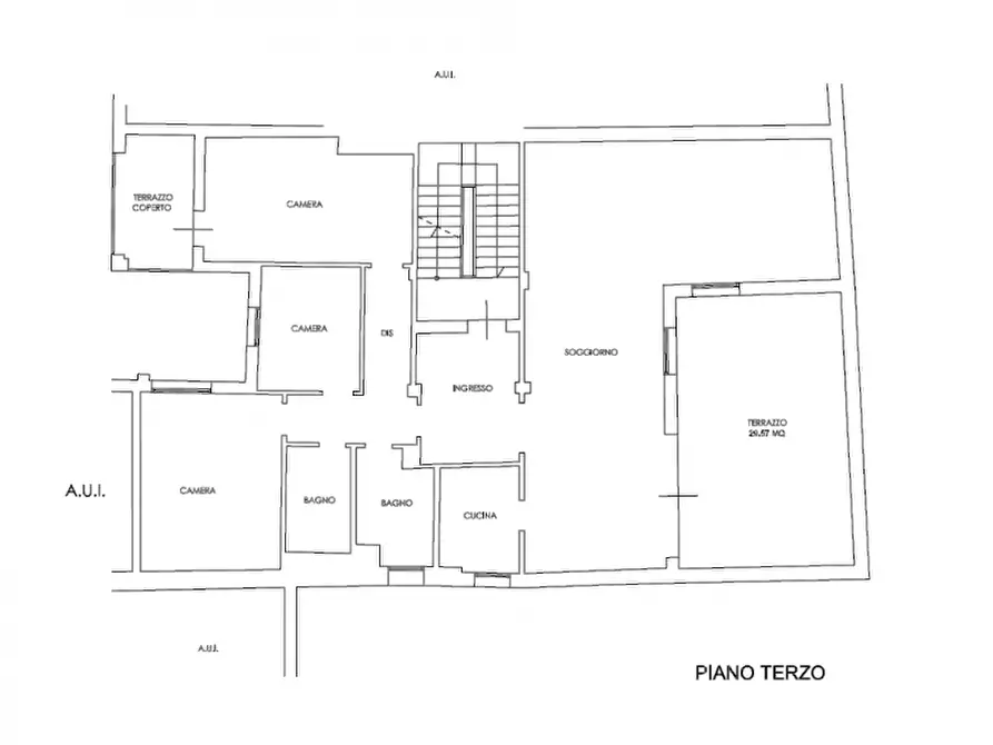 Immagine 22 di Appartamento in vendita  in via cesare battisti vicenza a Vicenza