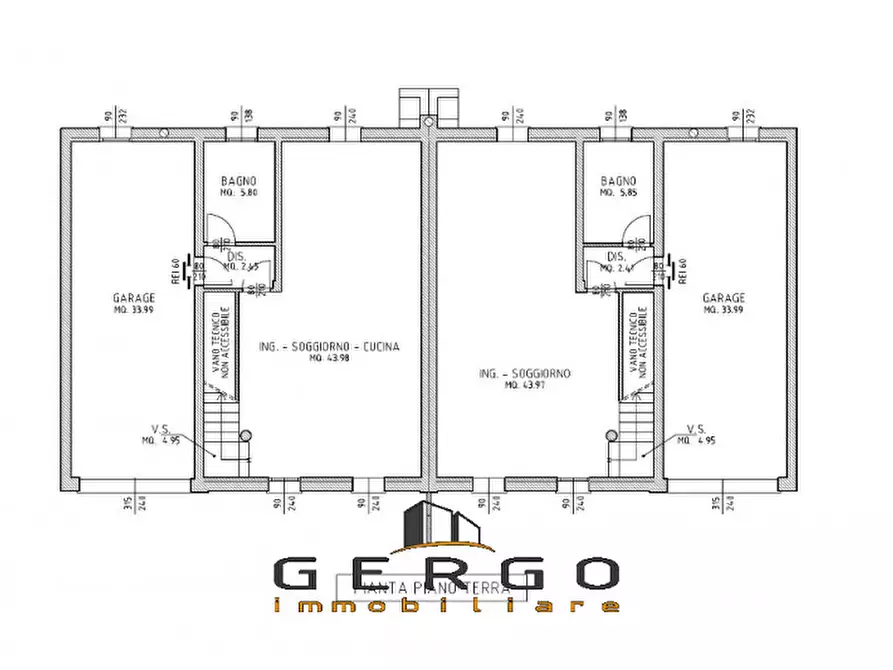 Immagine 30 di Casa bifamiliare in vendita  in Via Muson a Campodarsego