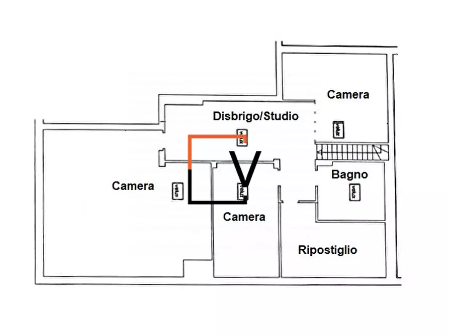 Immagine 12 di Appartamento in vendita  in Piazza Gambino 12 a Preganziol