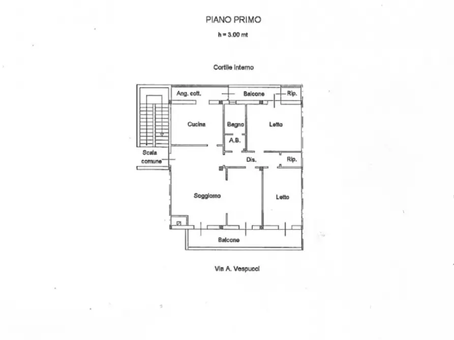 Immagine 15 di Appartamento in vendita  in Via Amerigo Vespucci, 4 a Calimera